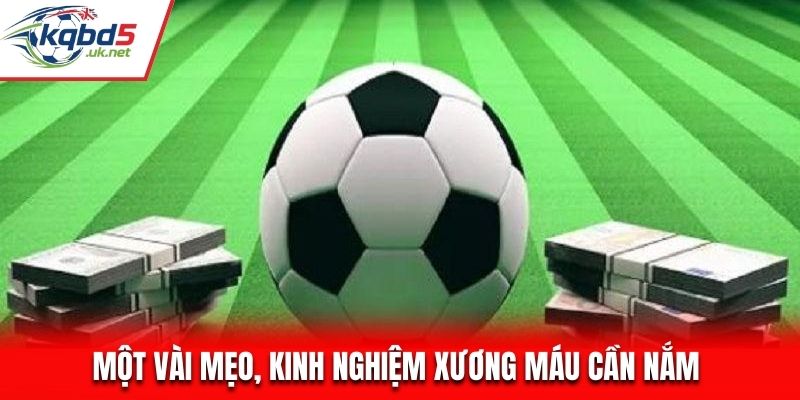Một vài mẹo, kinh nghiệm xương máu cần nắm