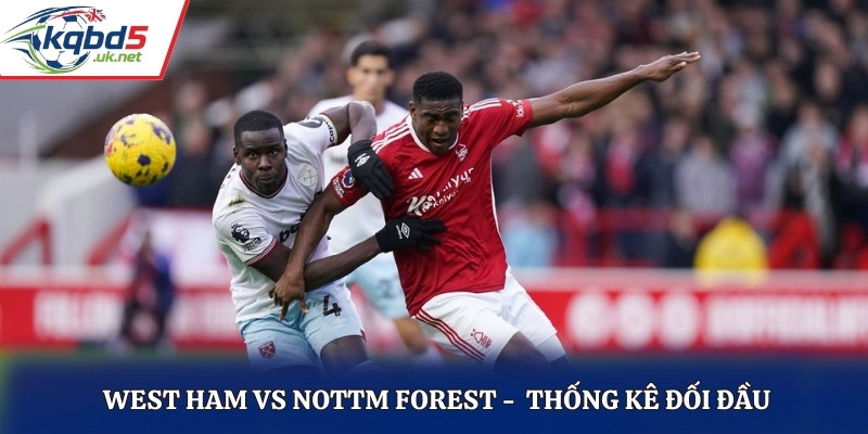 Soi kèo West Ham vs Nottm Forest qua thống kê đối đầu